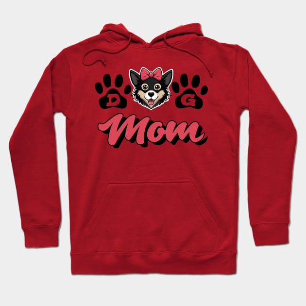 Dog mom Hoodie by oWa